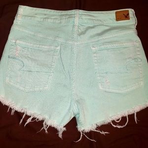 ae next level denim midi short